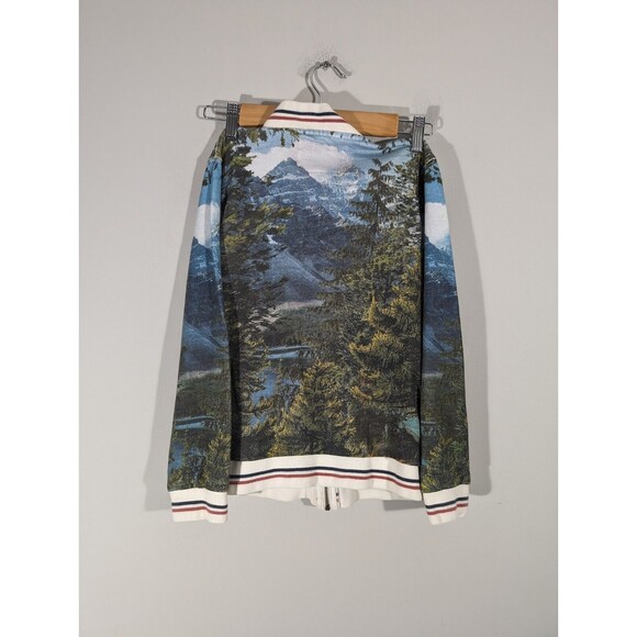 Scotch & Soda Super Jacket Kids Sz 10 Nature Full Zip Bomber Varsity - Picture 2 of 11